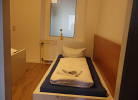 Blick vom Flur iins Schlafzimmer