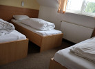 Blick vom Flur ins Schlafzimmer